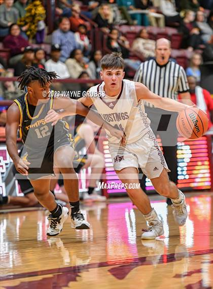 Thumbnail 1 in Martins Mill vs. Timpson (Holiday Hoops Tournament) photogallery.