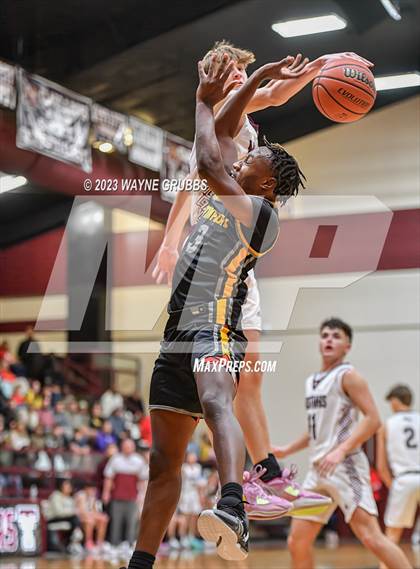 Thumbnail 3 in Martins Mill vs. Timpson (Holiday Hoops Tournament) photogallery.