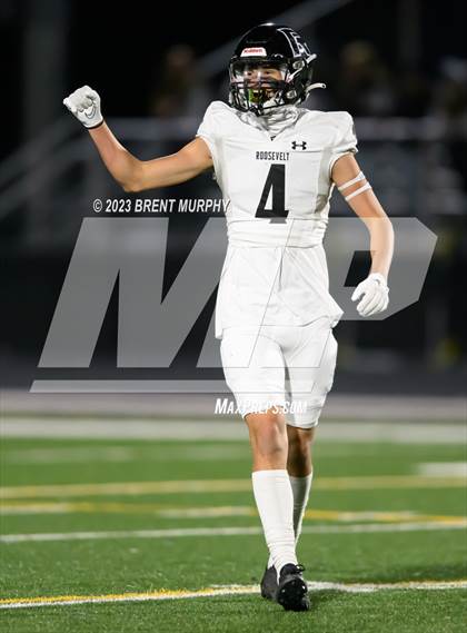 Thumbnail 1 in Roosevelt @ Riverdale Ridge (CHSAA 3A Playoffs 1st Round) photogallery.