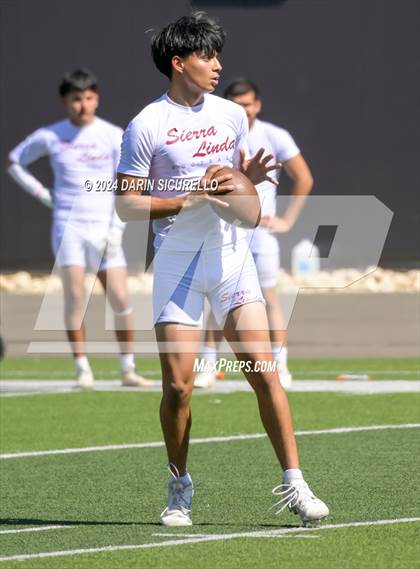 Thumbnail 2 in Gilbert vs Sierra Linda (7on7 Northern Arizona Tournament) photogallery.