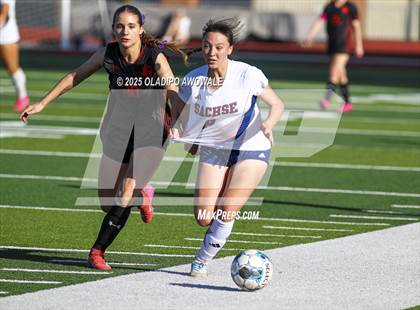 Thumbnail 2 in Rockwall vs. Sachse (UIL 6A Soccer Bi-District Playoffs) photogallery.