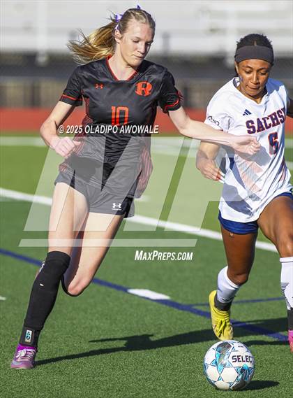 Thumbnail 3 in Rockwall vs. Sachse (UIL 6A Soccer Bi-District Playoffs) photogallery.