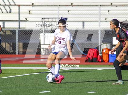 Thumbnail 1 in Rockwall vs. Sachse (UIL 6A Soccer Bi-District Playoffs) photogallery.