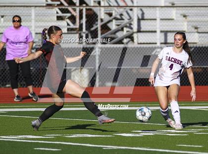 Thumbnail 3 in Rockwall vs. Sachse (UIL 6A Soccer Bi-District Playoffs) photogallery.