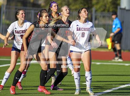 Thumbnail 2 in Rockwall vs. Sachse (UIL 6A Soccer Bi-District Playoffs) photogallery.
