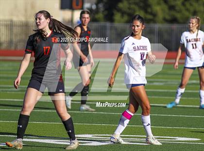 Thumbnail 1 in Rockwall vs. Sachse (UIL 6A Soccer Bi-District Playoffs) photogallery.