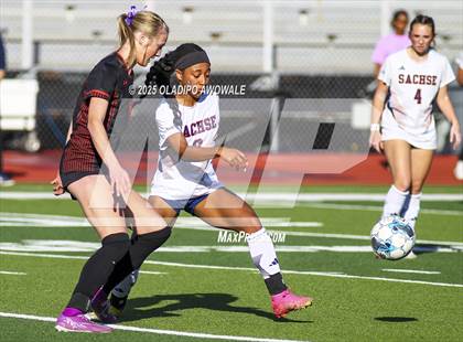 Thumbnail 2 in Rockwall vs. Sachse (UIL 6A Soccer Bi-District Playoffs) photogallery.