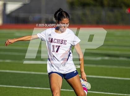 Thumbnail 2 in Rockwall vs. Sachse (UIL 6A Soccer Bi-District Playoffs) photogallery.