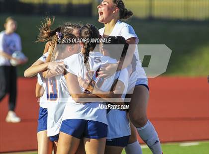 Thumbnail 1 in Rockwall vs. Sachse (UIL 6A Soccer Bi-District Playoffs) photogallery.