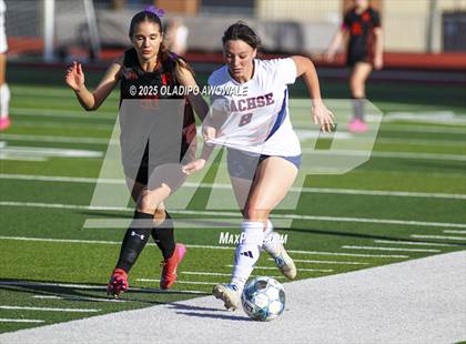 Thumbnail 1 in Rockwall vs. Sachse (UIL 6A Soccer Bi-District Playoffs) photogallery.