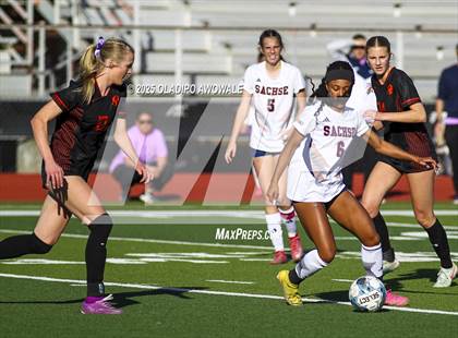 Thumbnail 3 in Rockwall vs. Sachse (UIL 6A Soccer Bi-District Playoffs) photogallery.