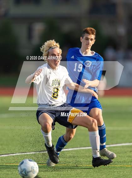 Thumbnail 1 in Oyster River vs. Bow (NHIAA Division 2 State Final) photogallery.