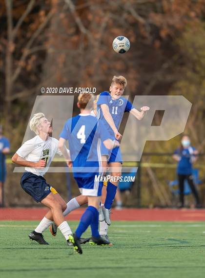 Thumbnail 3 in Oyster River vs. Bow (NHIAA Division 2 State Final) photogallery.