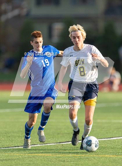 Thumbnail 1 in Oyster River vs. Bow (NHIAA Division 2 State Final) photogallery.