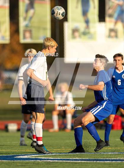Thumbnail 1 in Oyster River vs. Bow (NHIAA Division 2 State Final) photogallery.