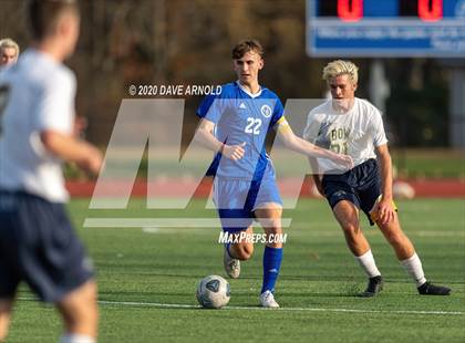 Thumbnail 1 in Oyster River vs. Bow (NHIAA Division 2 State Final) photogallery.