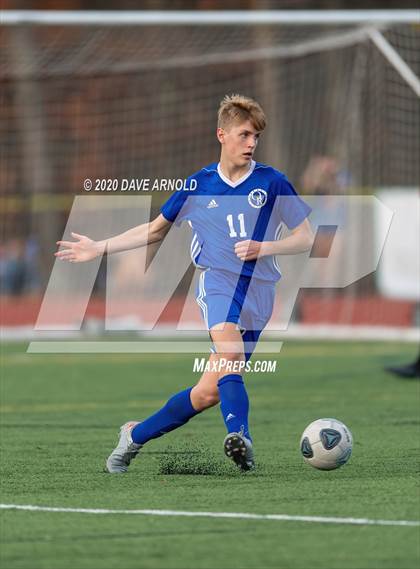 Thumbnail 1 in Oyster River vs. Bow (NHIAA Division 2 State Final) photogallery.