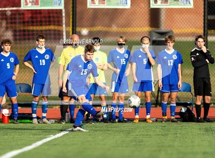 Thumbnail 1 in Oyster River vs. Bow (NHIAA Division 2 State Final) photogallery.