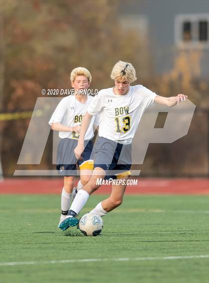 Thumbnail 1 in Oyster River vs. Bow (NHIAA Division 2 State Final) photogallery.