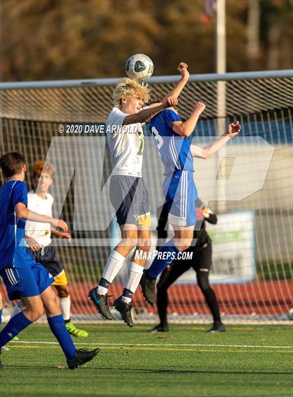 Thumbnail 1 in Oyster River vs. Bow (NHIAA Division 2 State Final) photogallery.