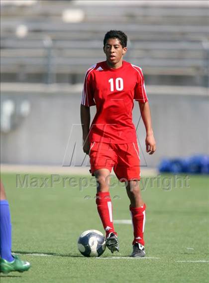 Thumbnail 3 in Ozen vs Belton (RRISD Soccer Classic) photogallery.