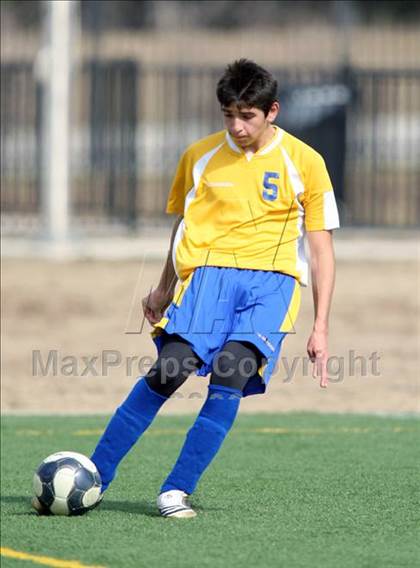 Thumbnail 1 in Ozen vs Belton (RRISD Soccer Classic) photogallery.