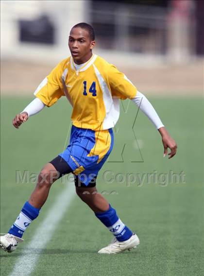 Thumbnail 2 in Ozen vs Belton (RRISD Soccer Classic) photogallery.