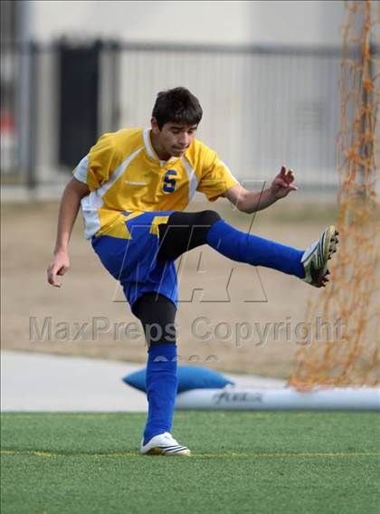 Thumbnail 2 in Ozen vs Belton (RRISD Soccer Classic) photogallery.