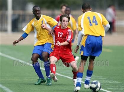 Thumbnail 1 in Ozen vs Belton (RRISD Soccer Classic) photogallery.