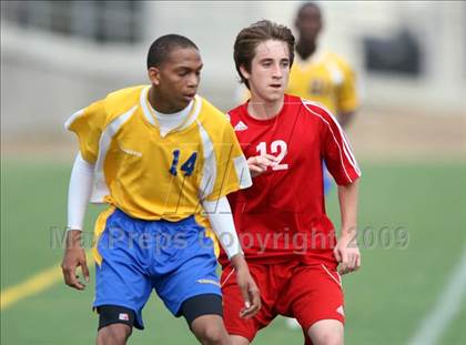 Thumbnail 2 in Ozen vs Belton (RRISD Soccer Classic) photogallery.