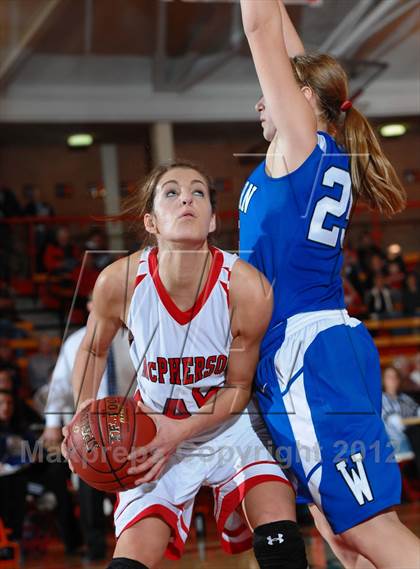 Thumbnail 2 in McPherson vs. Washburn Rural photogallery.