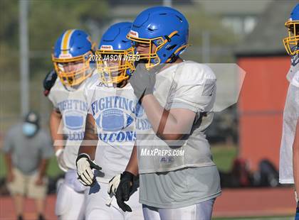 Thumbnail 3 in California @ Sacred Heart Cathedral Preparatory (Scrimmage) photogallery.