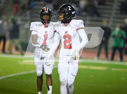 Thumbnail 2 in St. Pius X-St. Matthias Academy @ Mira Costa (CIF SS Round 3 Playoff) photogallery.