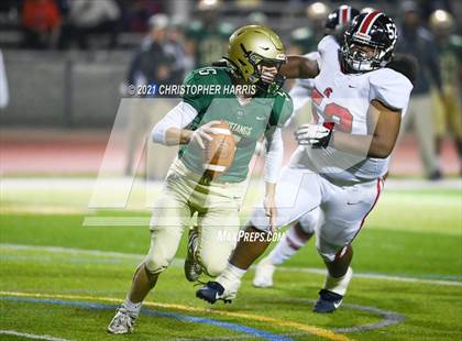 Thumbnail 2 in St. Pius X-St. Matthias Academy @ Mira Costa (CIF SS Round 3 Playoff) photogallery.