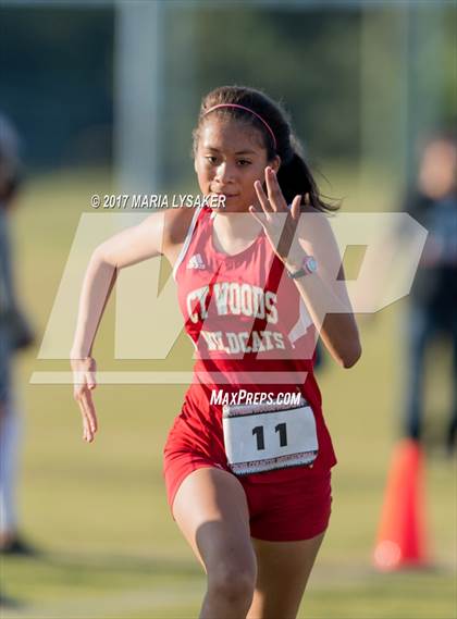 Thumbnail 1 in 6A Regional Preview Meet Hosted by Cypress Woods HS photogallery.