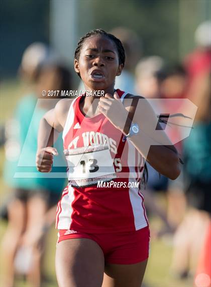 Thumbnail 1 in 6A Regional Preview Meet Hosted by Cypress Woods HS photogallery.