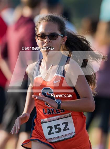 Thumbnail 2 in 6A Regional Preview Meet Hosted by Cypress Woods HS photogallery.