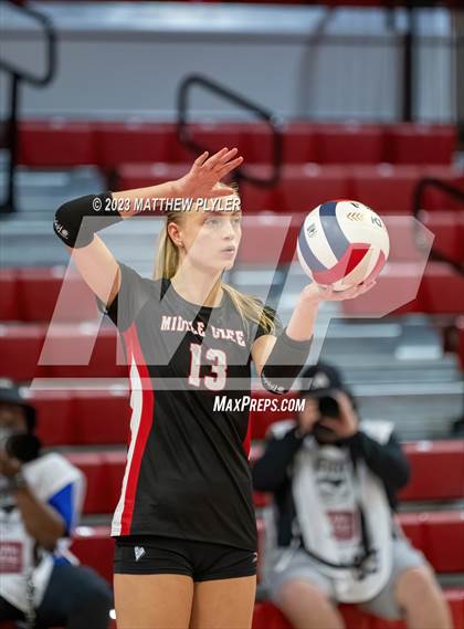 Thumbnail 3 in Cox Mill vs Middle Creek (NCHSAA 4A Final) photogallery.
