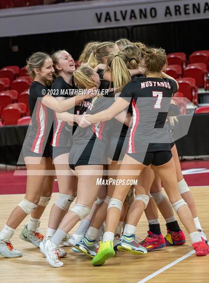 Thumbnail 2 in Cox Mill vs Middle Creek (NCHSAA 4A Final) photogallery.