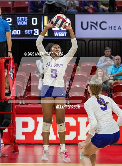 Thumbnail 2 in Cox Mill vs Middle Creek (NCHSAA 4A Final) photogallery.