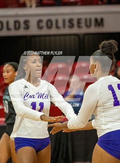 Thumbnail 2 in Cox Mill vs Middle Creek (NCHSAA 4A Final) photogallery.
