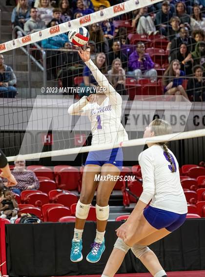 Thumbnail 2 in Cox Mill vs Middle Creek (NCHSAA 4A Final) photogallery.