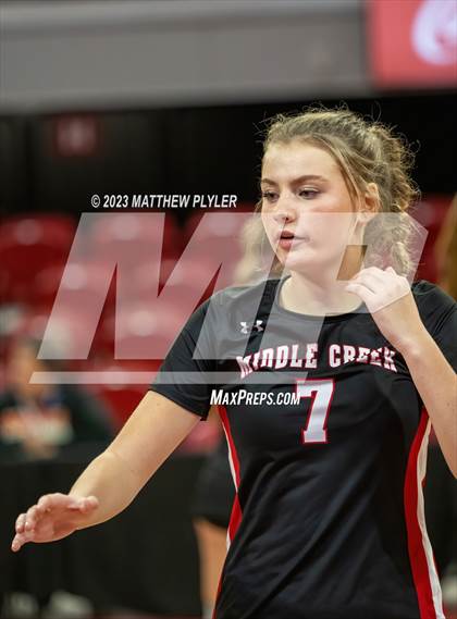 Thumbnail 3 in Cox Mill vs Middle Creek (NCHSAA 4A Final) photogallery.
