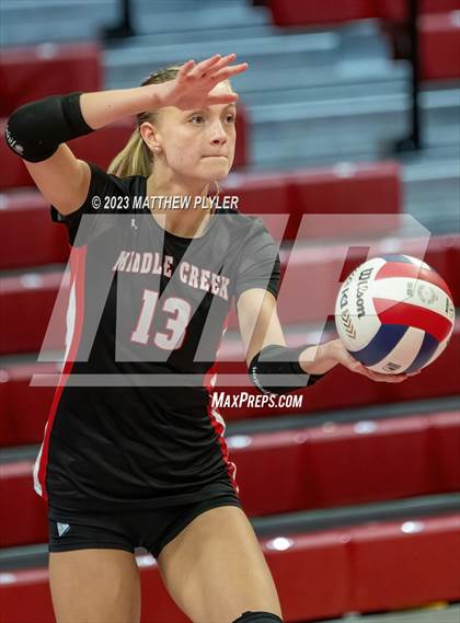 Thumbnail 3 in Cox Mill vs Middle Creek (NCHSAA 4A Final) photogallery.