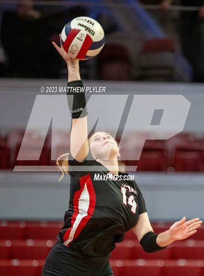 Thumbnail 3 in Cox Mill vs Middle Creek (NCHSAA 4A Final) photogallery.