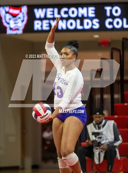 Thumbnail 3 in Cox Mill vs Middle Creek (NCHSAA 4A Final) photogallery.
