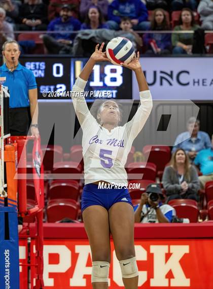 Thumbnail 3 in Cox Mill vs Middle Creek (NCHSAA 4A Final) photogallery.
