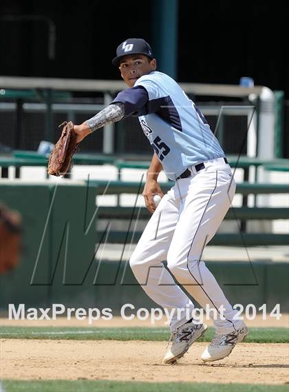 Thumbnail 2 in Etiwanda vs. Los Osos (Battle of the Baseline League) photogallery.