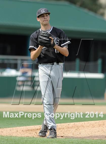 Thumbnail 3 in Etiwanda vs. Los Osos (Battle of the Baseline League) photogallery.