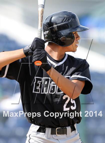 Thumbnail 2 in Etiwanda vs. Los Osos (Battle of the Baseline League) photogallery.